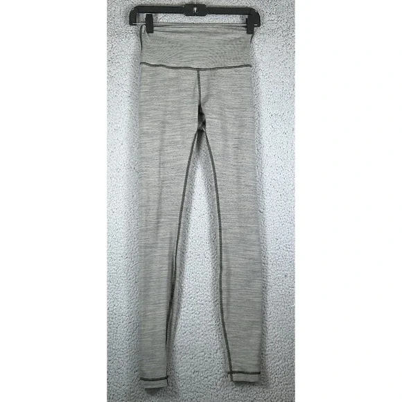 LuluLemon Legging Wonder Under Wee are From Space Nimbus Battleship 4 Hi Rise - Picture 2 of 11